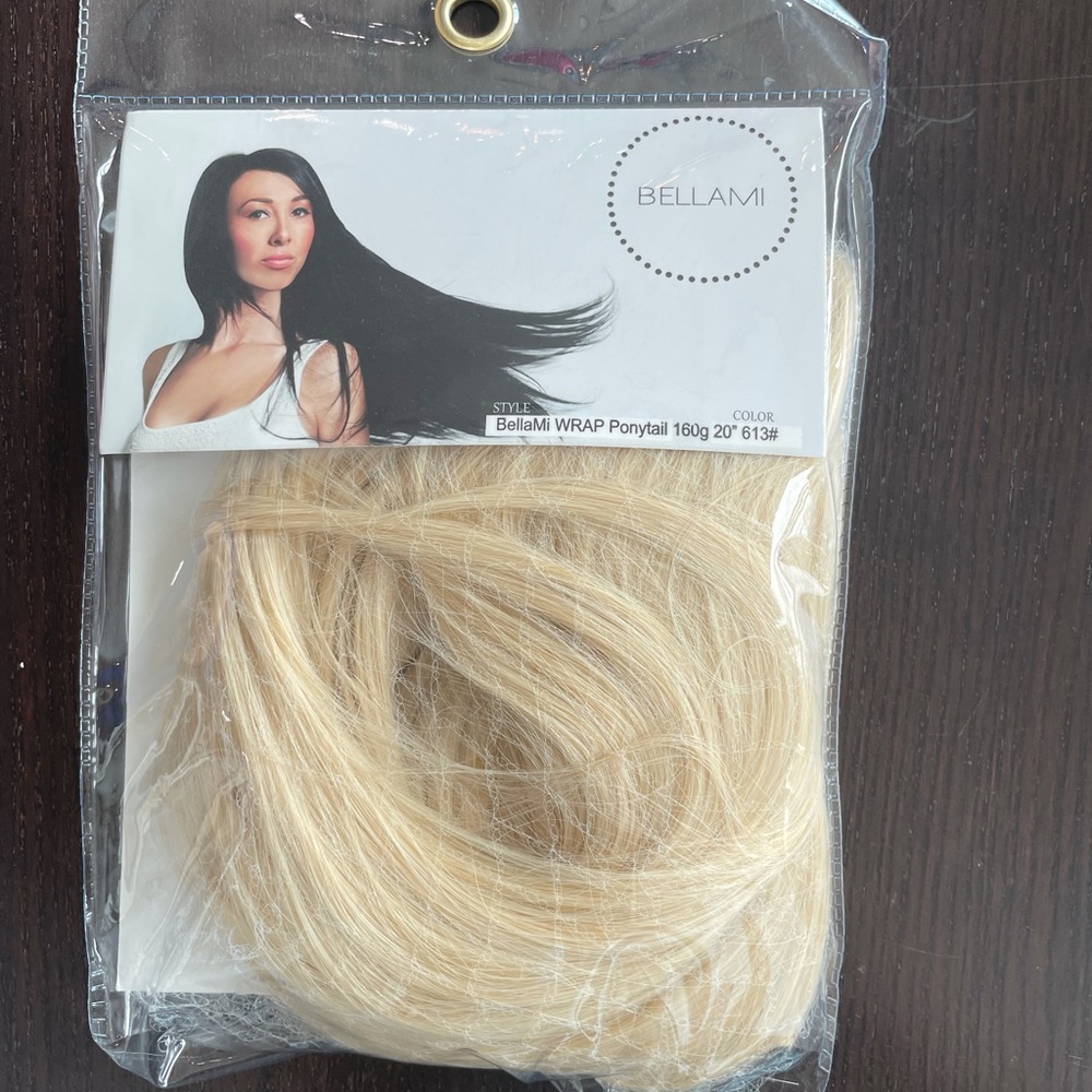 Bellami beach blonde hair extensions